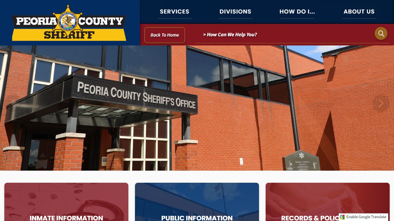 Sheriff | Peoria County, IL